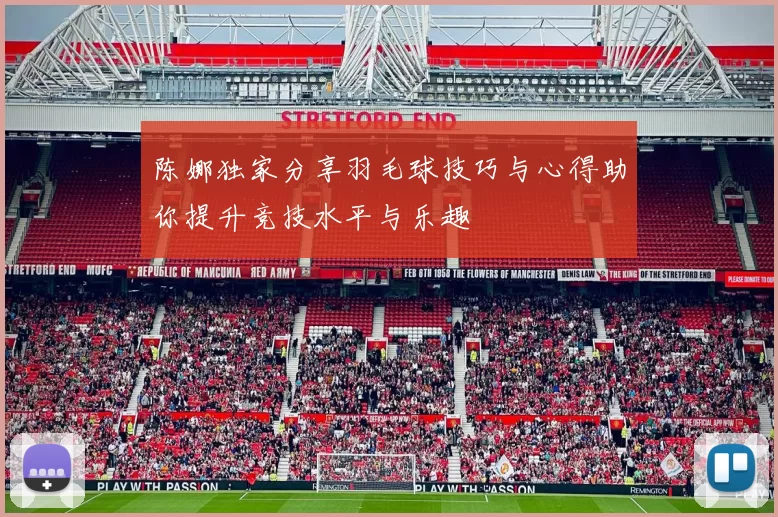陈娜独家分享羽毛球技巧与心得助你提升竞技水平与乐趣